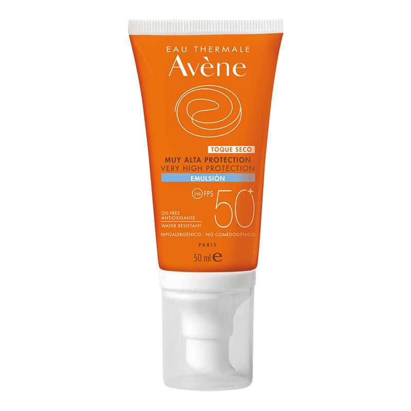 A-Avene Solar Fluido Ultra Mat Antes Toque Seco Sin Color