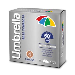 Umbrella Base Compacta 50+ Tono Durazno7703281002369