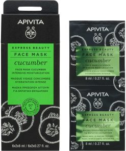 EXPRESS MASCARILLA FACIAL HIDRATANTE PEPINO 2X8ML